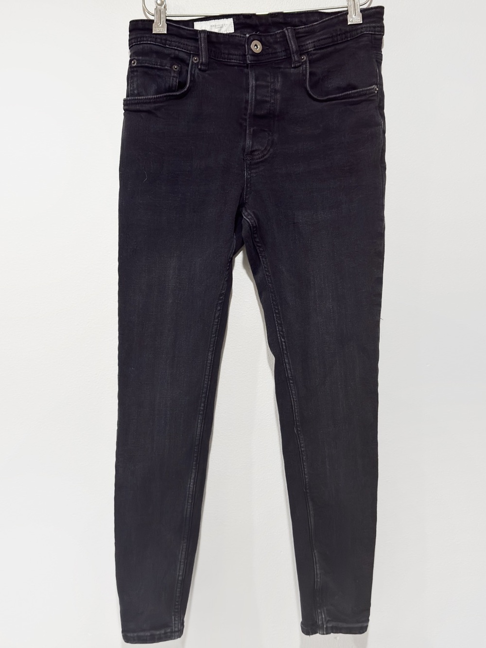Zara Black Denim Skinny Ankle Jeans Size Women’s 30